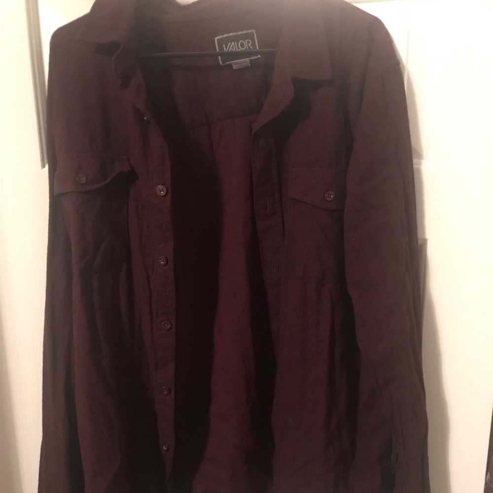 Men’s red flannel